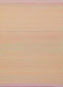 Variaciones sobre el horizonte. Vega. Acrílico/tela. 130×97 cm.