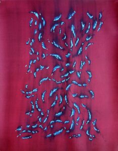 SILEANT ZHEPHIRY. 76x56. Acrílico y acuarela sobre papel.